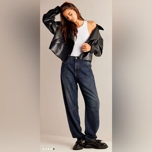 Free people Augusta barrel jeans NWT